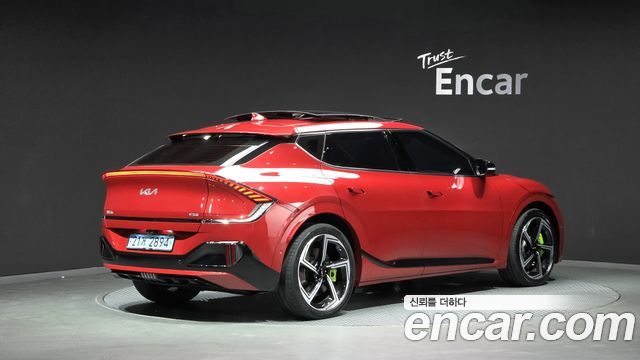 Kia EV6 из Кореи Encar