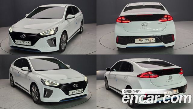 Hyundai Ioniq из Кореи Encar