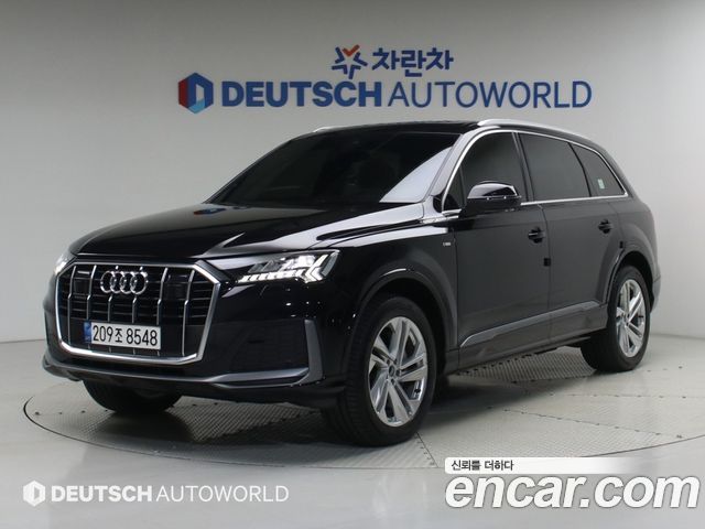 Audi Q7 45 TDI Quattro Premium — пробег 43 142 км — фото 1 из 5