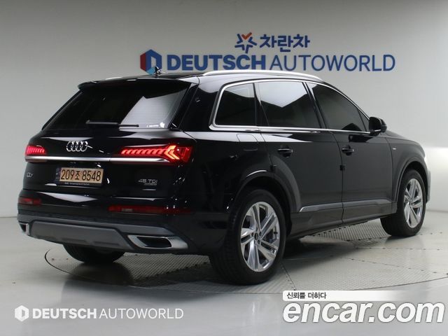 Audi Q7 45 TDI Quattro Premium — пробег 43 142 км — фото 2 из 5