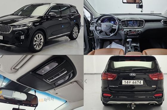 Kia Sorento Gasoline 2.0 Turbo 2WD Noblesse — пробег 170 624 км — фото 1 из 5