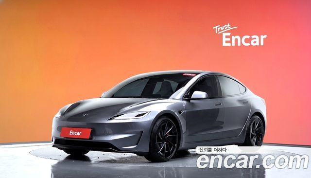 Tesla Model 3 из Кореи Encar