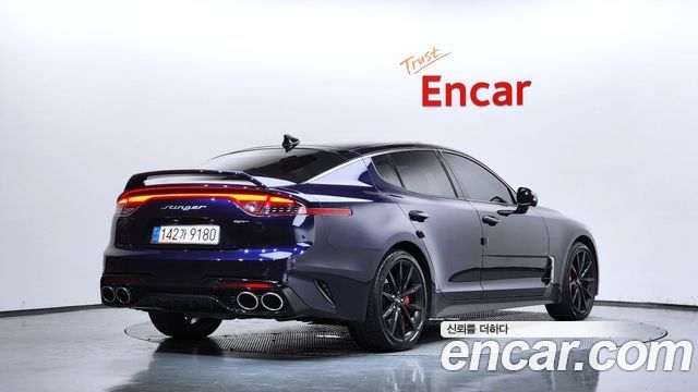 Kia Stinger из Кореи Encar