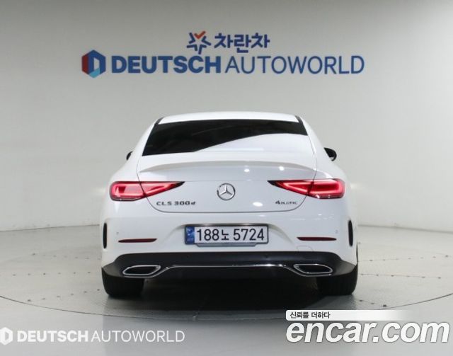 Mercedes-Benz CLS-Class CLS300d 4MATIC — пробег 34 800 км — фото 4 из 5