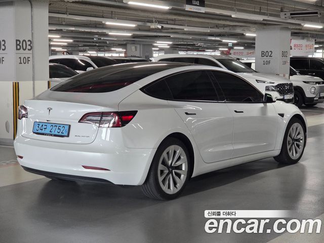 Tesla Model 3 Long Range AWD — пробег 95 635 км — фото 4 из 5