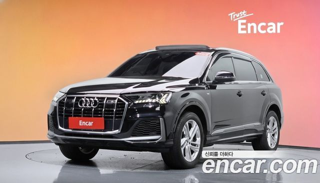 Audi Q7 45 TDI Quattro Premium — пробег 107 255 км — фото 1 из 5