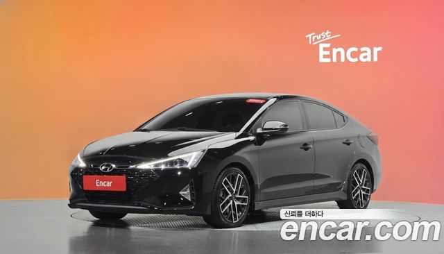 Hyundai AVANTE 1.6 Turbo Sport Premium — пробег 55 214 км — фото 1 из 5