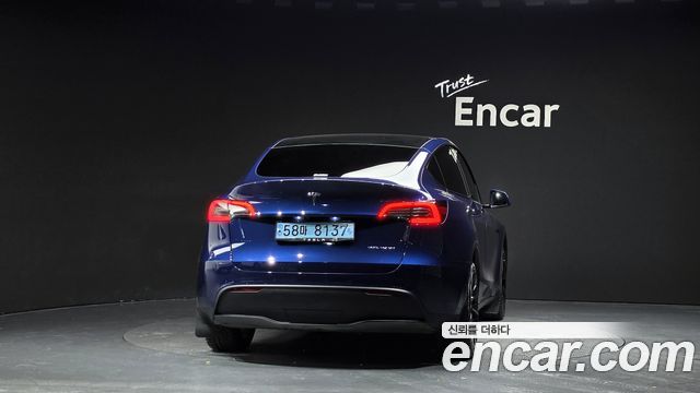 Tesla Model Y из Кореи Encar