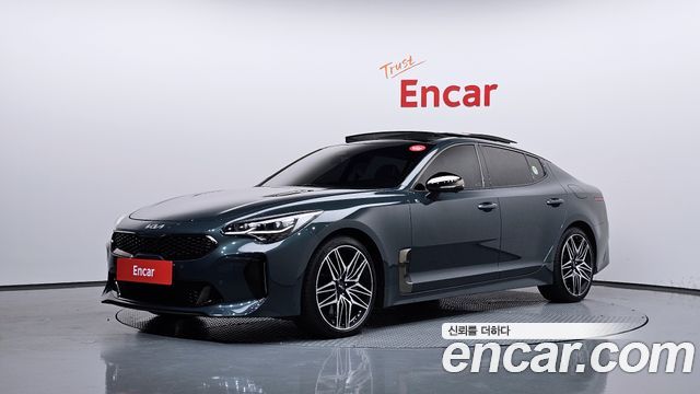 Kia Stinger из Кореи Encar