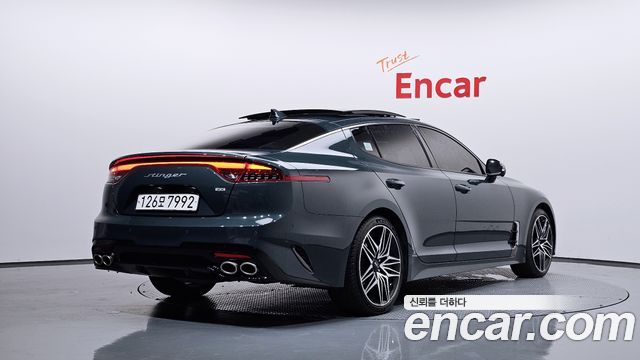 Kia Stinger из Кореи Encar