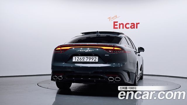 Kia Stinger из Кореи Encar