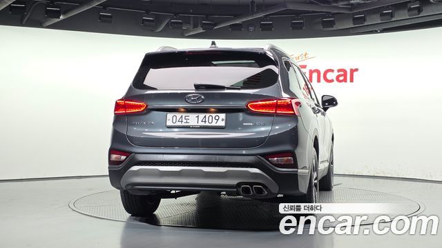 Hyundai Santafe Diesel 2.2 4WD Prestige — пробег 92 611 км — фото 4 из 5