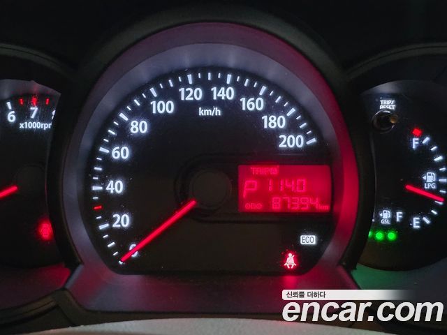 Kia morning Bi-fuel Smart — пробег 78 000 км — фото 5 из 5