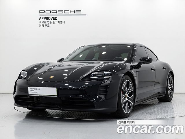 Porsche Taycan из Кореи Encar