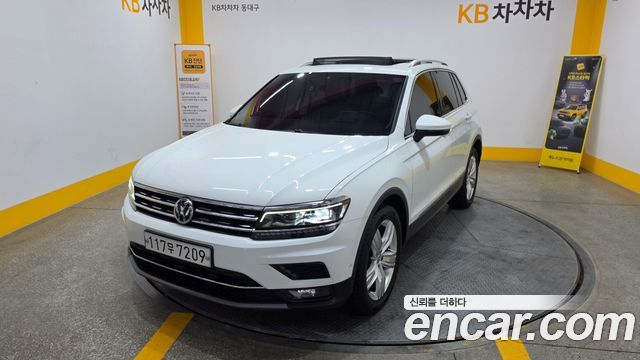 Volkswagen Tiguan из Кореи Encar