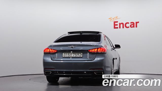 Genesis G80 3.3 GDI AWD Premium Luxury — пробег 79 580 км — фото 4 из 5