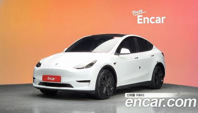 Tesla Model Y RWD — пробег 23 587 км — фото 1 из 5
