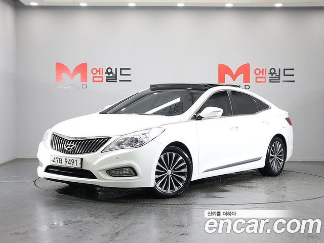 Hyundai Grandeur из Кореи Encar