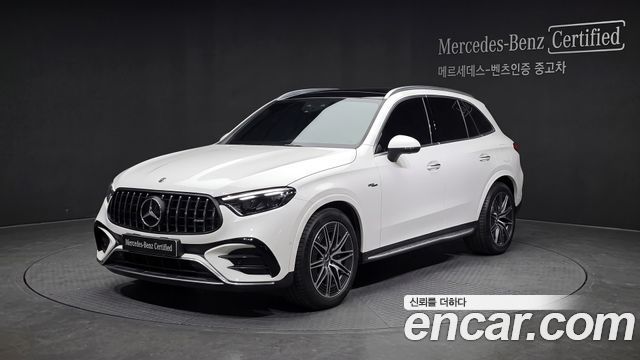 Mercedes-Benz GLC-Class AMG GLC43 4MATIC — пробег 3 392 км — фото 1 из 5