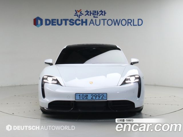 Porsche Taycan из Кореи Encar