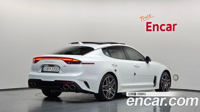 Kia Stinger из Кореи Encar
