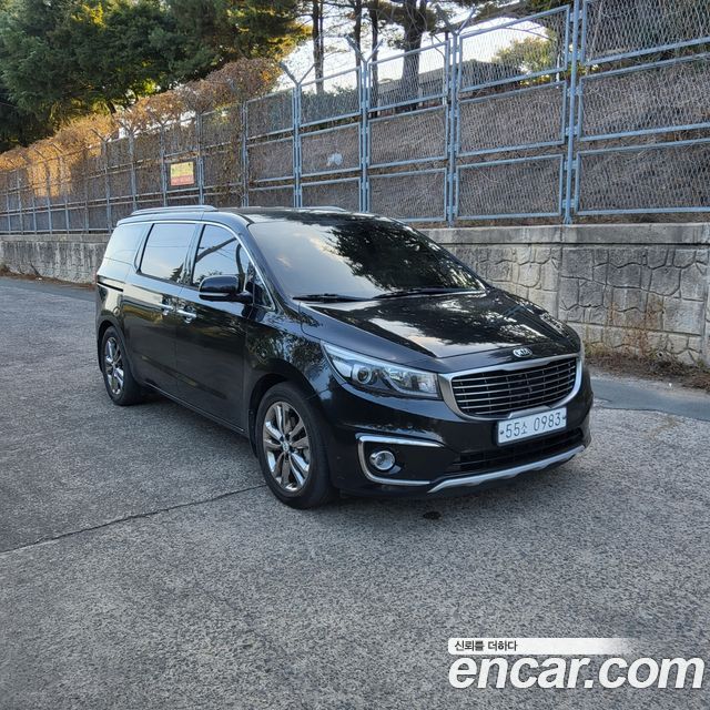 Kia Carnival из Кореи Encar