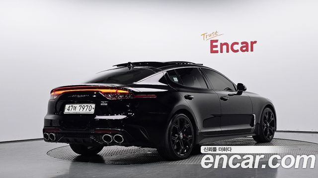 Kia Stinger из Кореи Encar