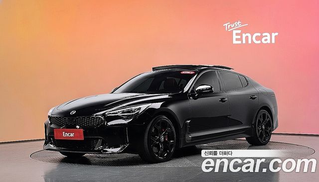 Kia Stinger из Кореи Encar