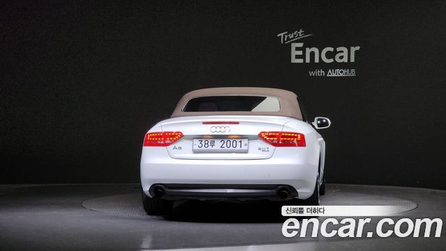 Audi A5 2.0 TFSI Quattro Cabriolet 8F7 — пробег 121 598 км — фото 4 из 5