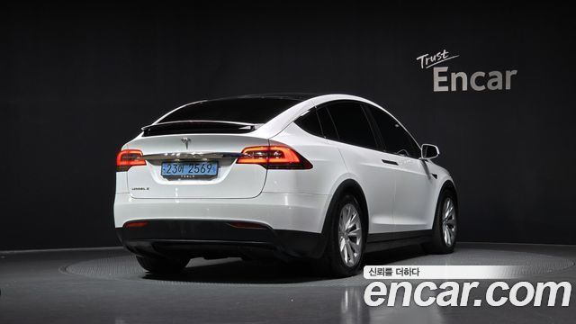 Tesla Model X из Кореи Encar