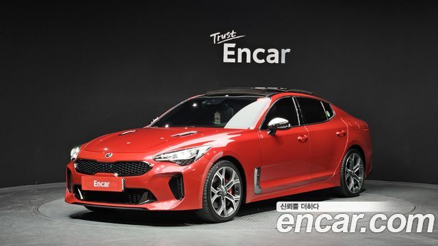 Kia Stinger из Кореи Encar