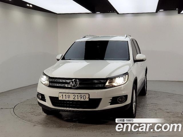 Volkswagen Tiguan из Кореи Encar