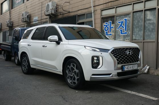 Hyundai Palisade Diesel 2.2 2WD Calligraphy — пробег 109 420 км — фото 2 из 5