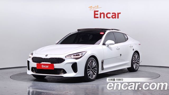 Kia Stinger из Кореи Encar