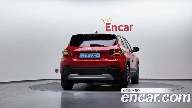 Jeep Avenger из Кореи Encar