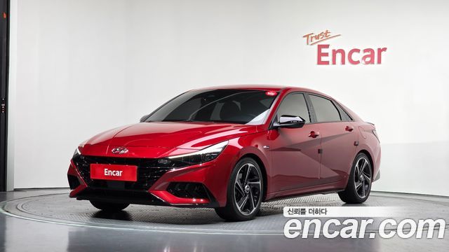 Hyundai AVANTE из Кореи Encar