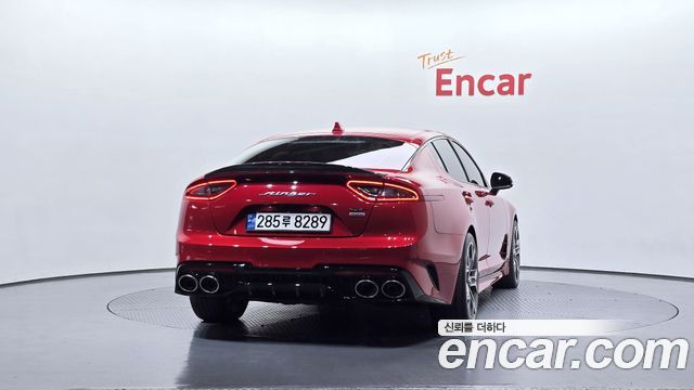 Kia Stinger из Кореи Encar
