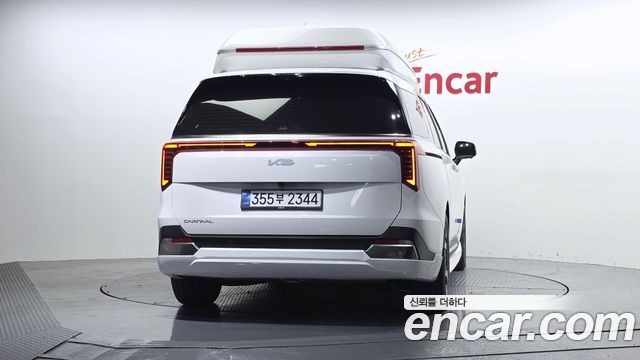 Kia Carnival Gasoline 9-Seater Hi Limousine (7-seater Limousine(Special vehicle) — пробег 17 008 км — фото 4 из 5