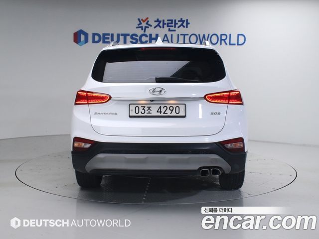Hyundai Santafe из Кореи Encar