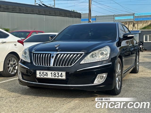 Hyundai Equus из Кореи Encar