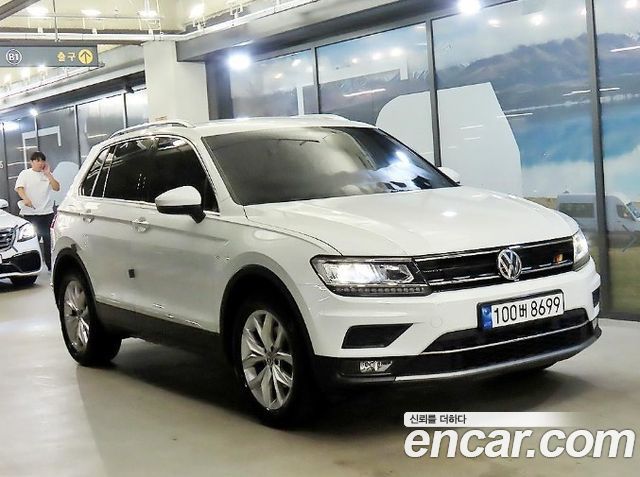 Volkswagen Tiguan из Кореи Encar