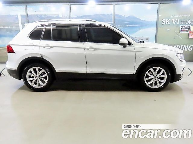 Volkswagen Tiguan из Кореи Encar