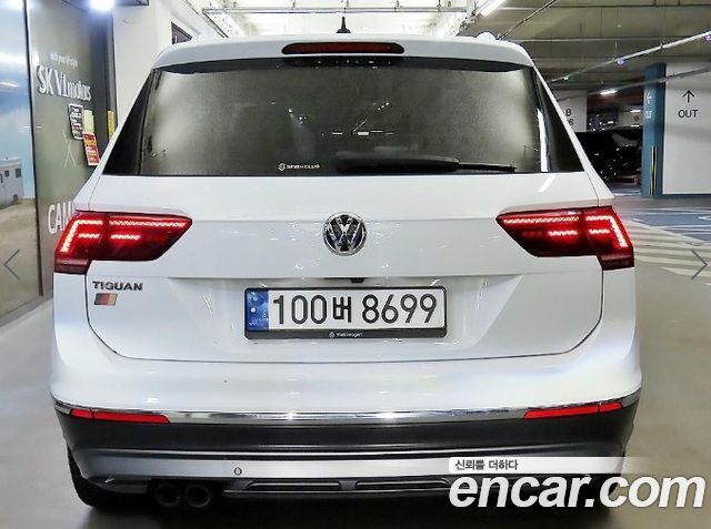 Volkswagen Tiguan из Кореи Encar