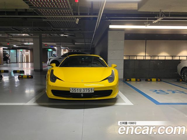 Ferrari 458 из Кореи Encar