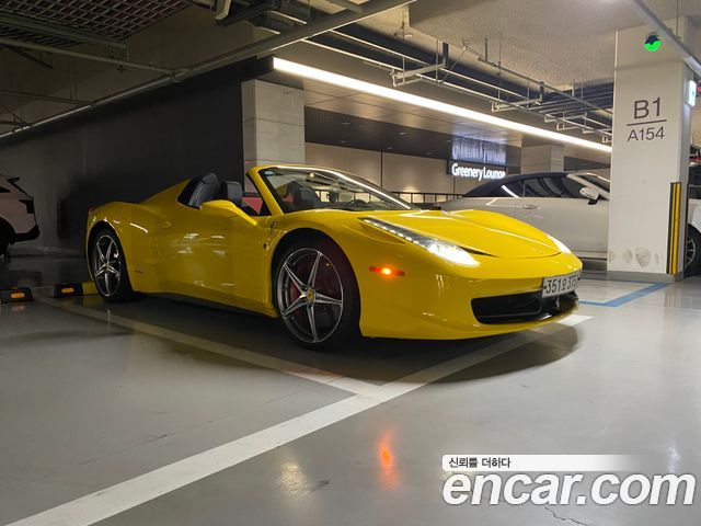 Ferrari 458 из Кореи Encar