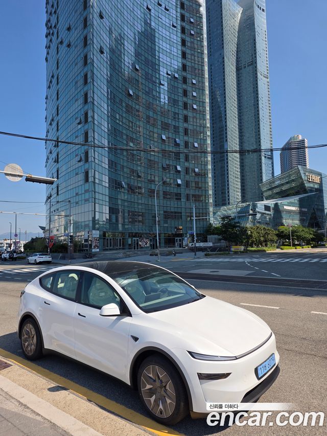 Tesla Model Y из Кореи Encar