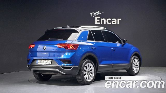 Volkswagen T-Roc из Кореи Encar