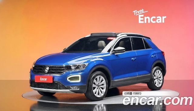 Volkswagen T-Roc из Кореи Encar