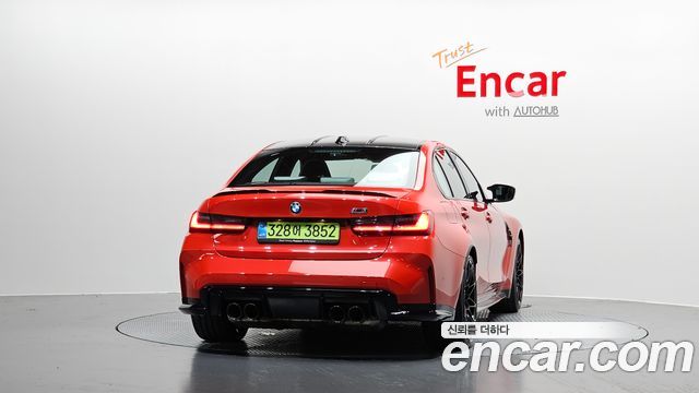 BMW M3 M3 Sedan Competition M xDrive — пробег 7 956 км — фото 4 из 5