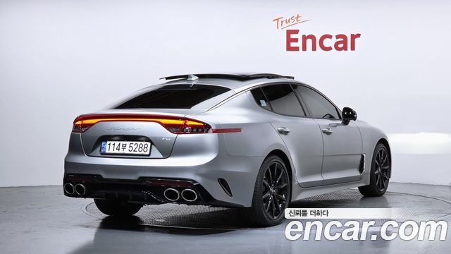 Kia Stinger из Кореи Encar